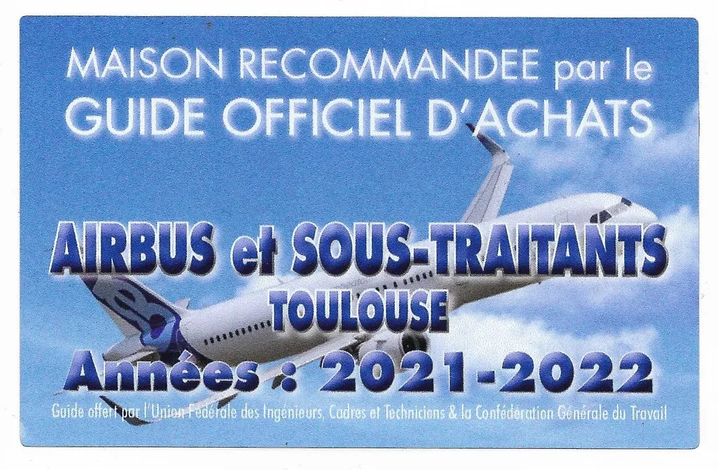 Guide officiel d'achats AIRBUS - Plafonds Tendus Occitans Toulouse Blagnacitant 2021-2022- Toulouse - Plafonds Tendus Occitans