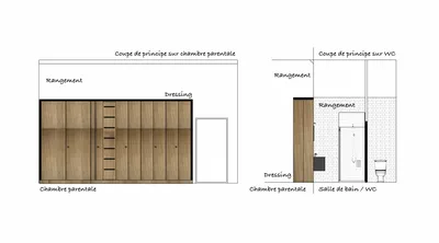 Amélioration d'un appartement marseillais et création d'une salle de bain avec des architectes d'intérieur 13006 Lodi