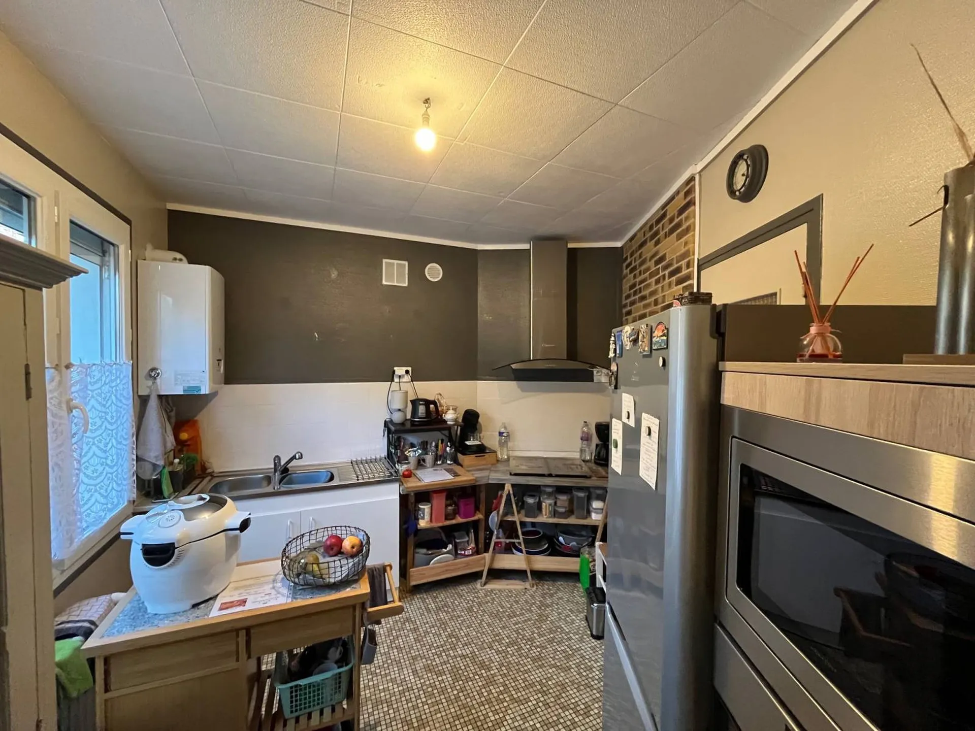 A vendre, appartement T3, au rdc, en centre ville de caudebec en Caux