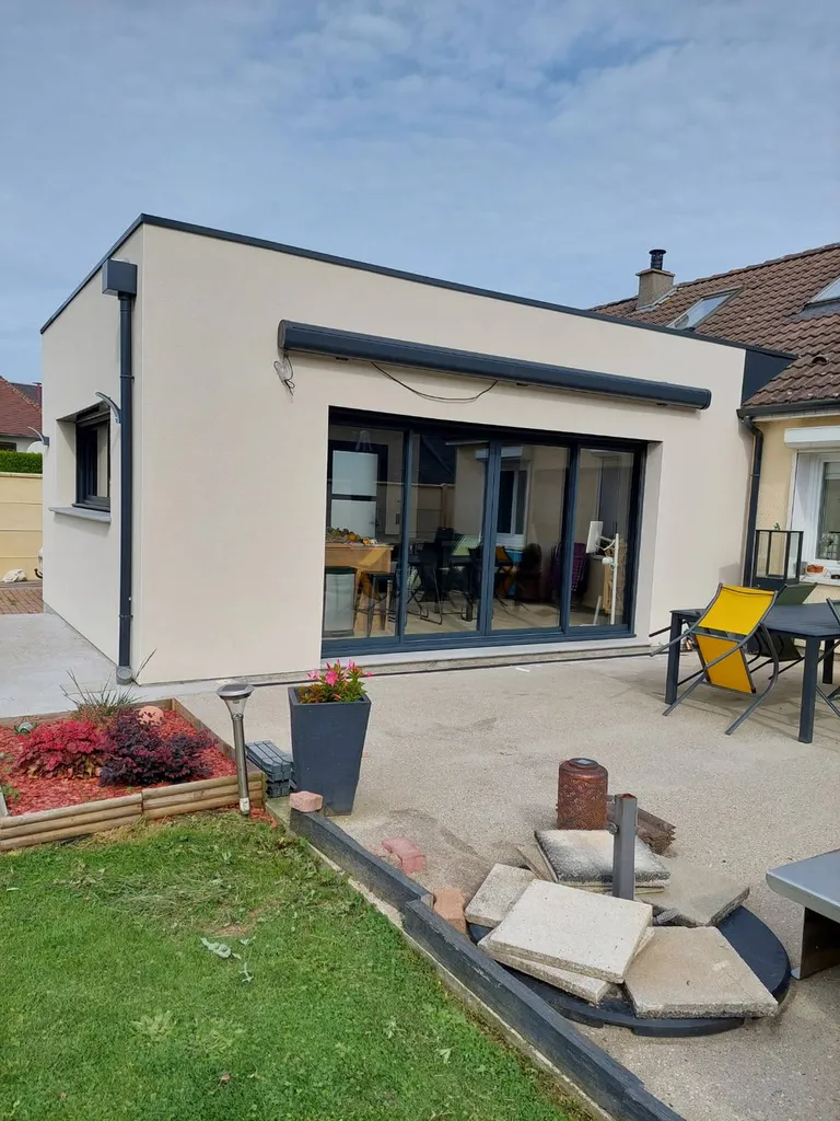 Devis pour l'extension d'une maison de plain-pied pour la création d'une cuisine secteur Goderville 76