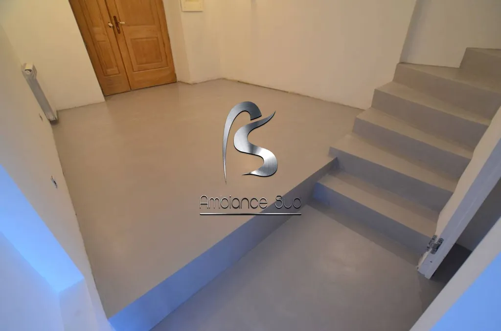 SOL EN BETON CIRE TALOCHE A AIX EN PROVENCE