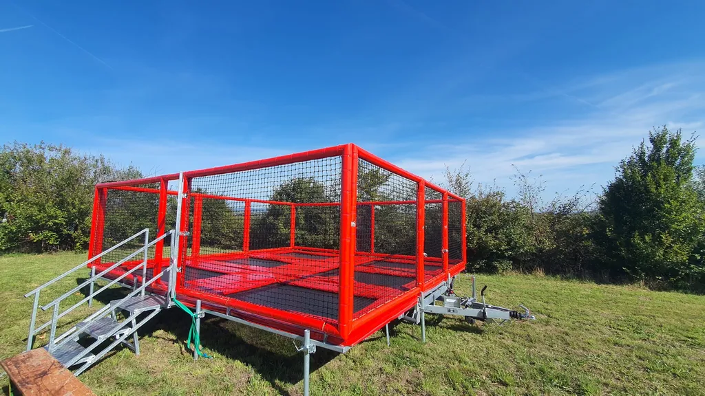 Trampoline pour park de jeux
