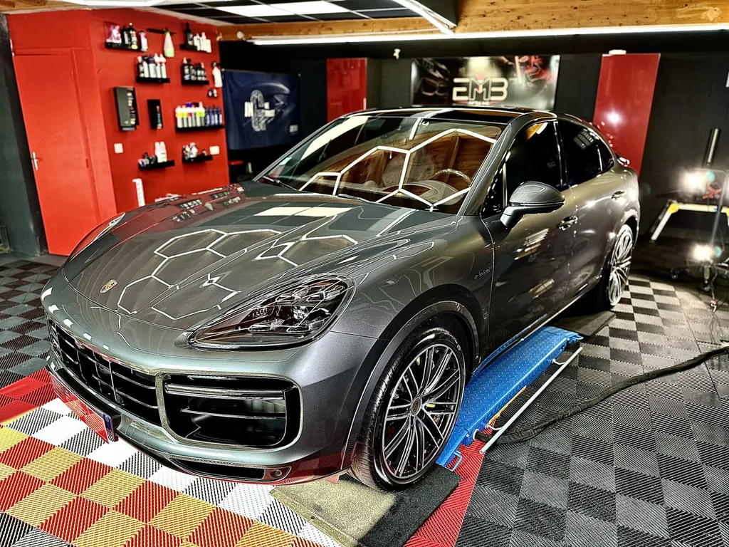 DETAILING full protection PPF Porsche Cayenne coupe turbo S