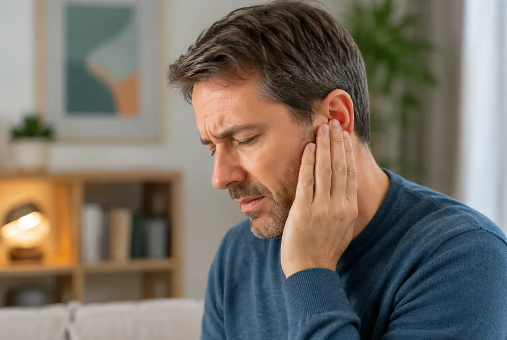 Spécialiste acouphènes à Lyon – TRT à Ecully – Patient souffrant d’acouphènes chroniques et gêne auditive liée aux sifflements d’oreille