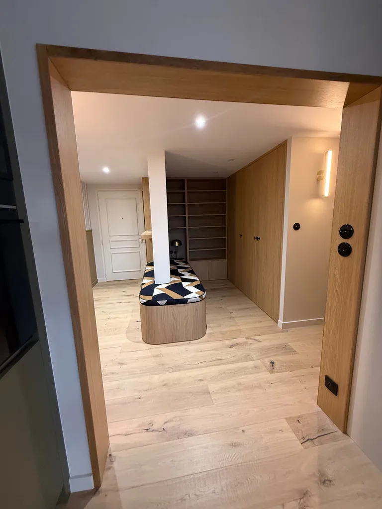 Vestibule et entrée sur mesure à Bordeaux et Arcachon – Lacoste Agencement, menuisier à Marcheprime, spécialiste de l’agencement sur mesure