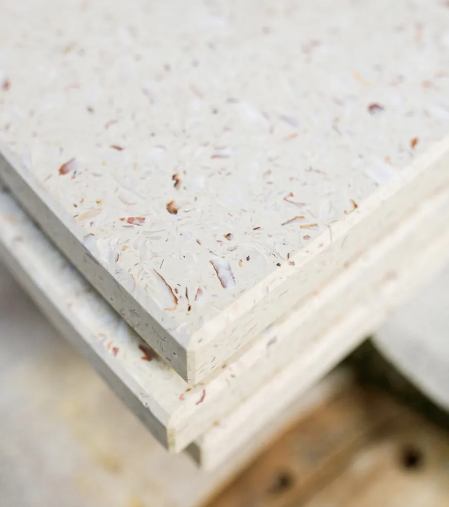 Plan de travail en béton d'huitre à Marcheprime en Gironde