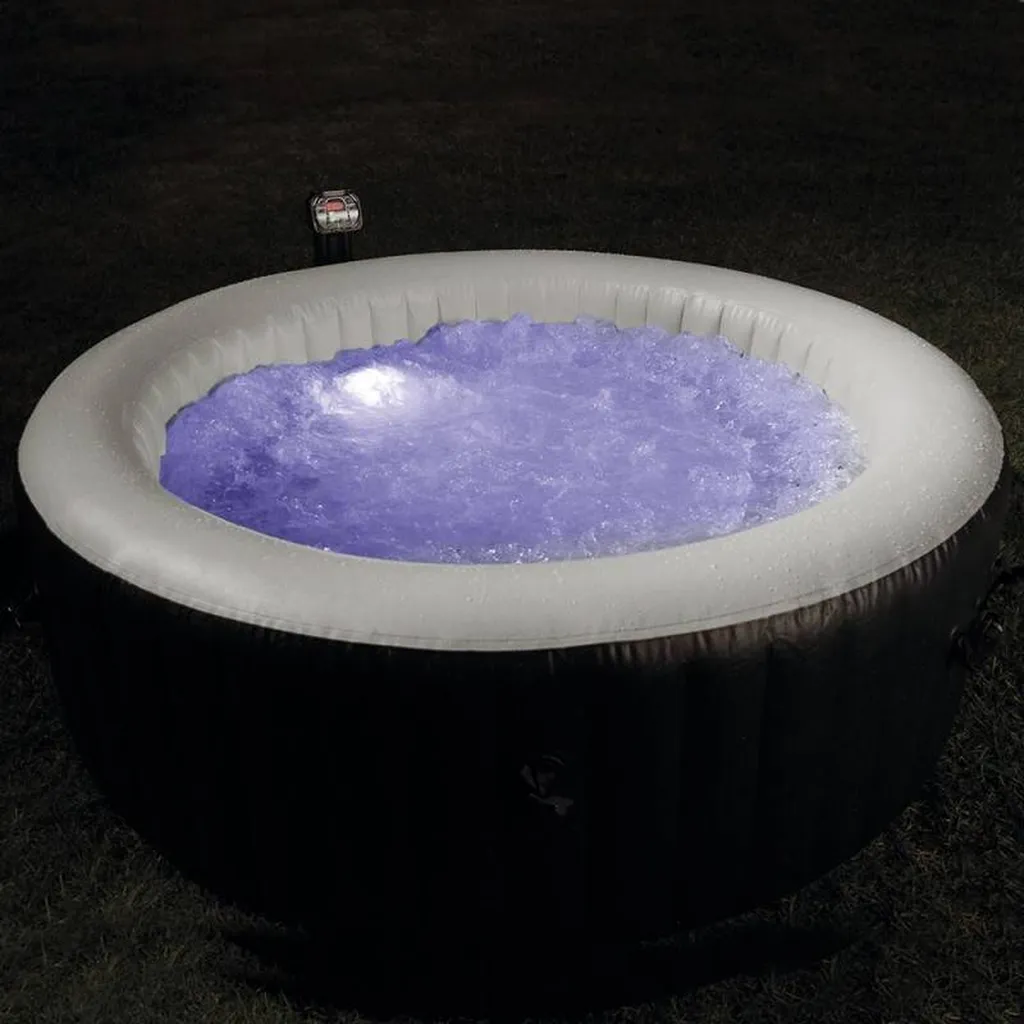 Pure Spa Bulles LED 6 places INTEX chez Aquarev'Piscines à Peyruis dans le 04