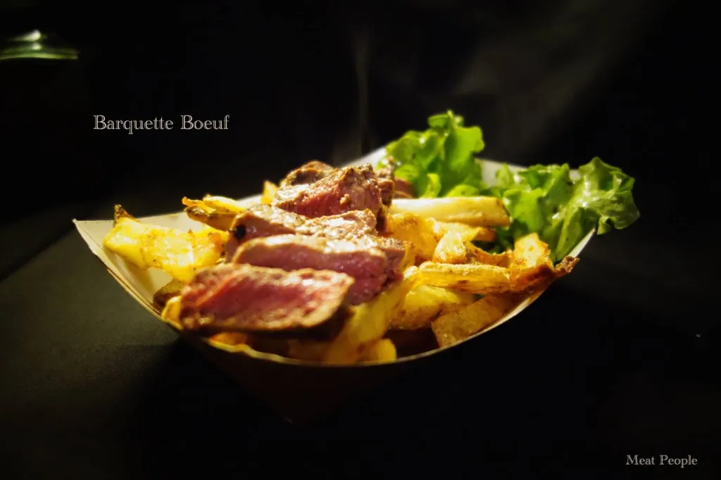 barquette de boeuf food truck 