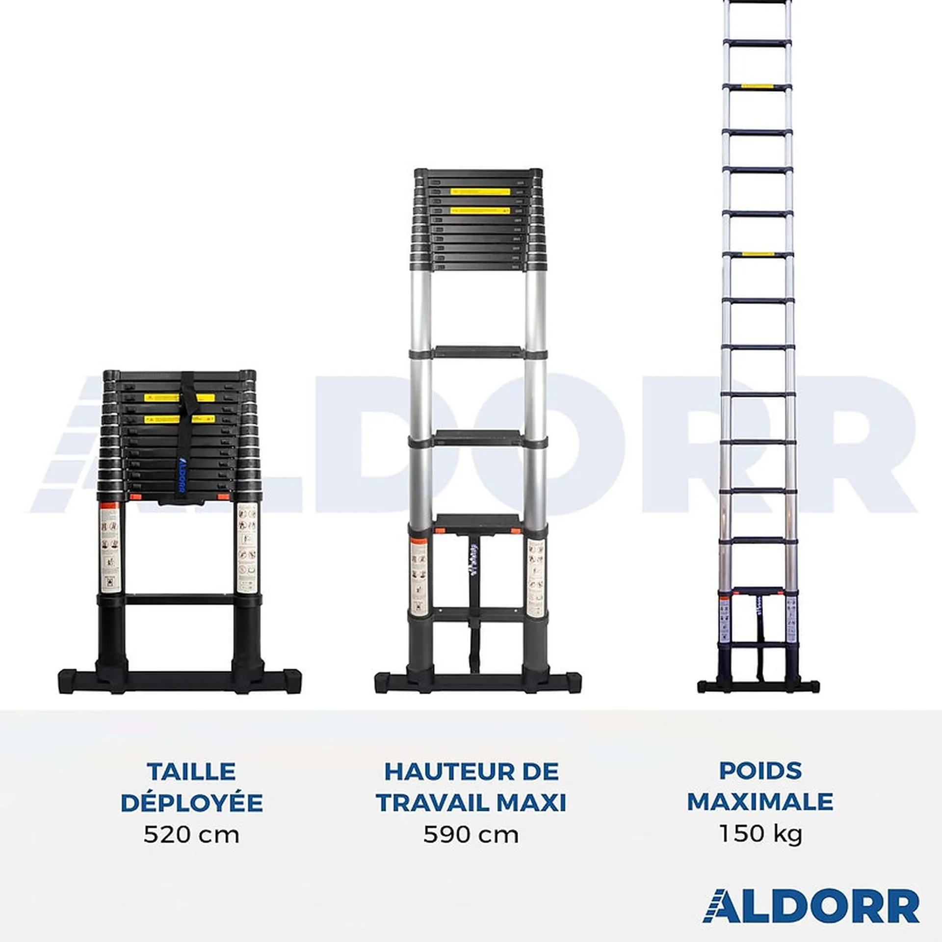 ECHELLE TELESCOPIQUE 5.20M