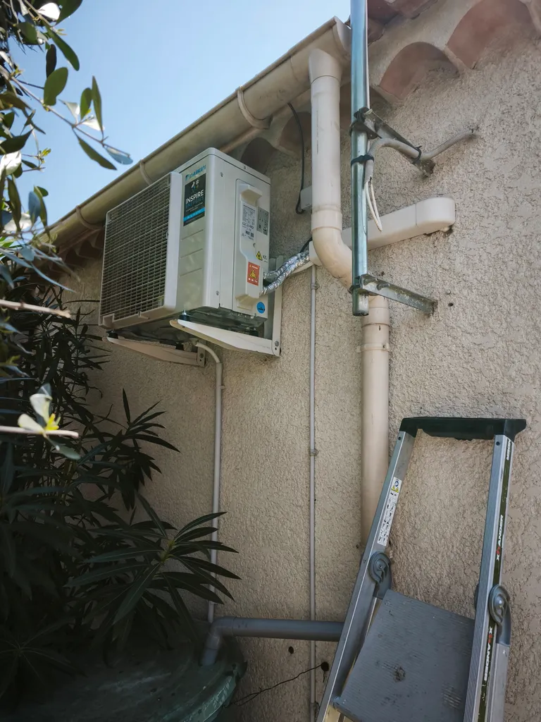 nouvelle installation DAIKIN sensira