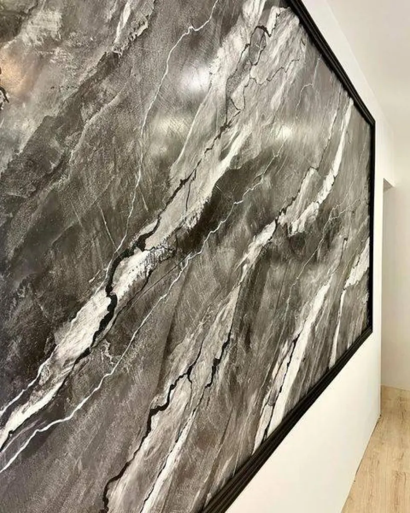 Réalisation d’un effet marbre TERRE DU MONDE