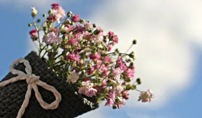 Réalisation sur mesure de composition florale pour mariage Septemes les Vallons Vert'Tige