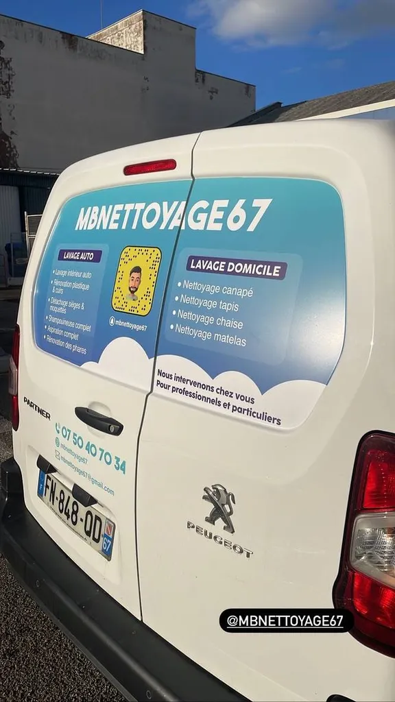 flocage camionette