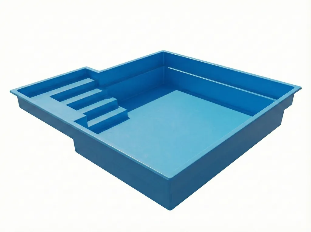 modele 3d piscine carré