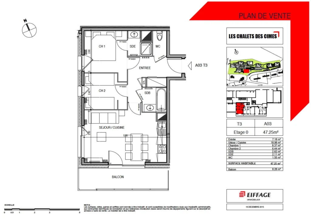Appartement T2 aux Saisies 