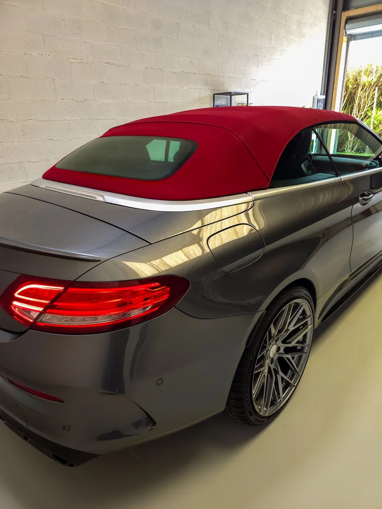Detailing complet, traitement céramique et protection de capote - Mercedes C63 AMG