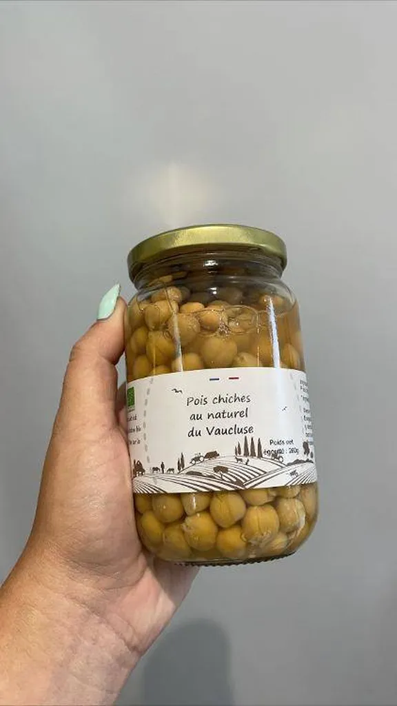 Pois chiches au naturel du Vaucluse
