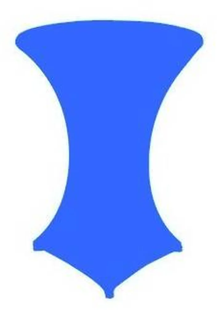 Location mange debout avec housse bleue