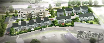 TROP TARD ! programme neuf  - Caudebec en Caux 76490 Rives-en-Seine - Au pied des écoles et des commerces - Ascenseur