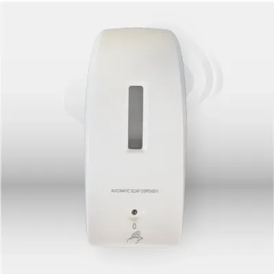 Distributeur automatique de gel hydroalcoolique 500 ml sans contact installé dans des locaux professionnels d’entreprise à Mont-de-Marsan, Landes (40), Nouvelle-Aquitaine et disponible partout en France