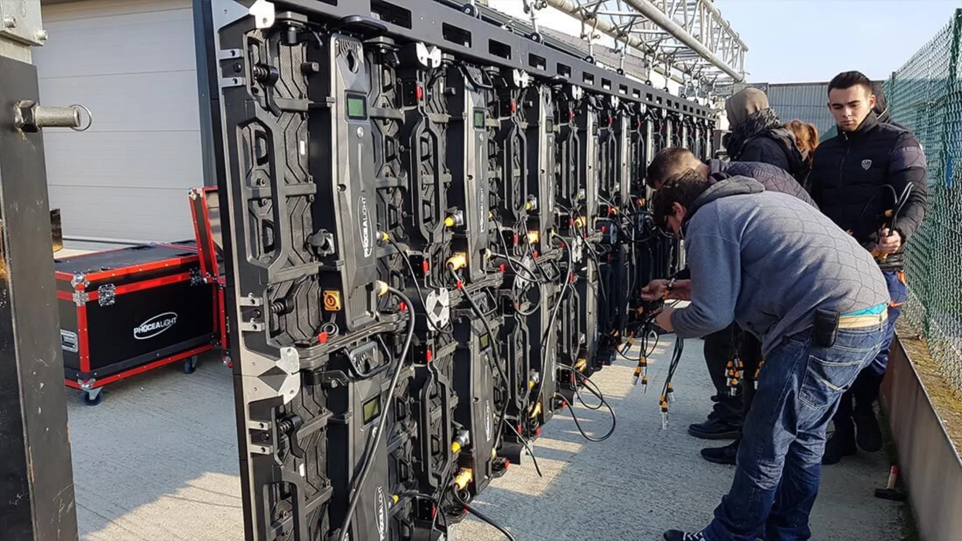 location dalle led écran géant à menton dans les alpes maritime