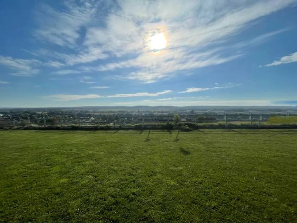 sur un terrain de 1300 m²