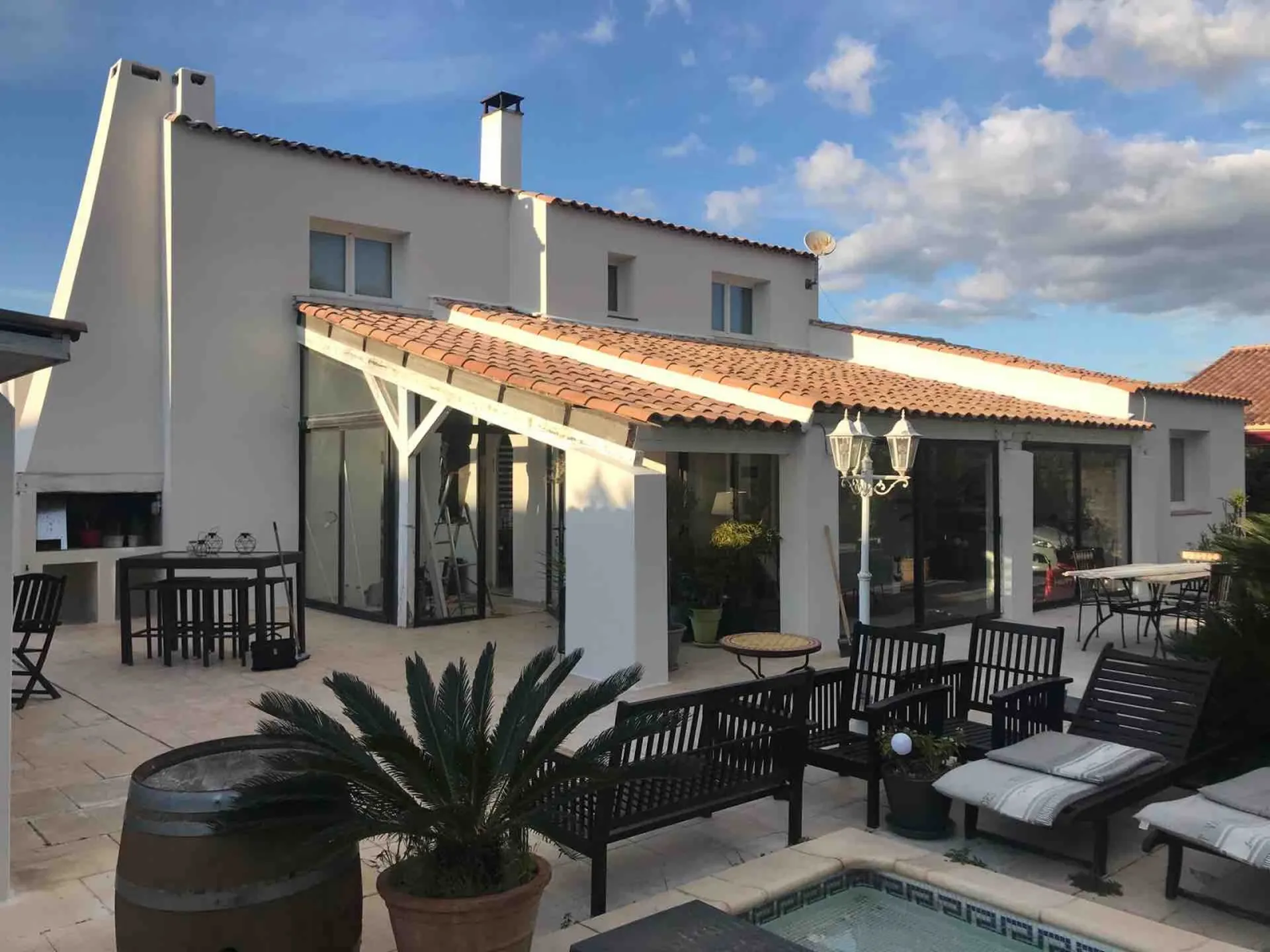 Rénovation d’une maison de caractère sur Frontignan proche de Sète dans l’Hérault 