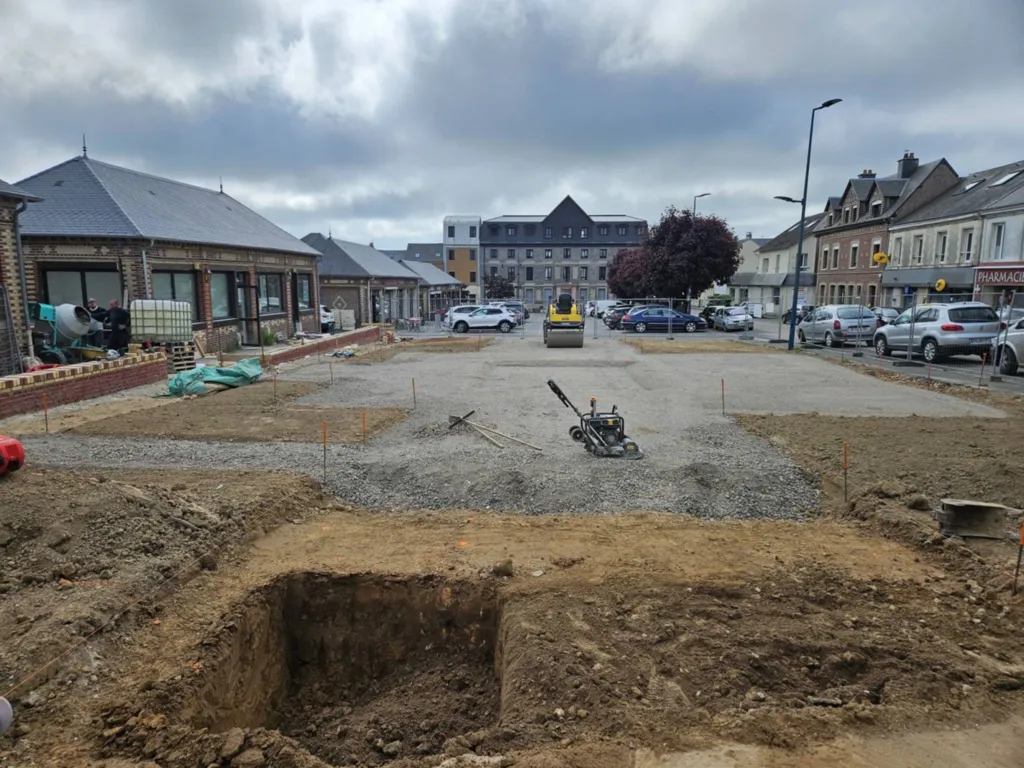 Challenge du mois pour Caux Environnement pour la création et l'aménagement d'un square à Gonneville la Mallet 76