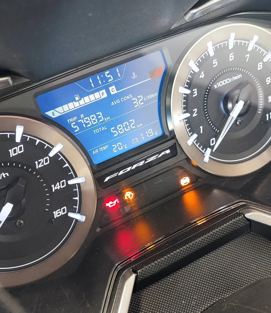 HONDA FORZA 350 DU 09/2022 AVEC 5810 KM.