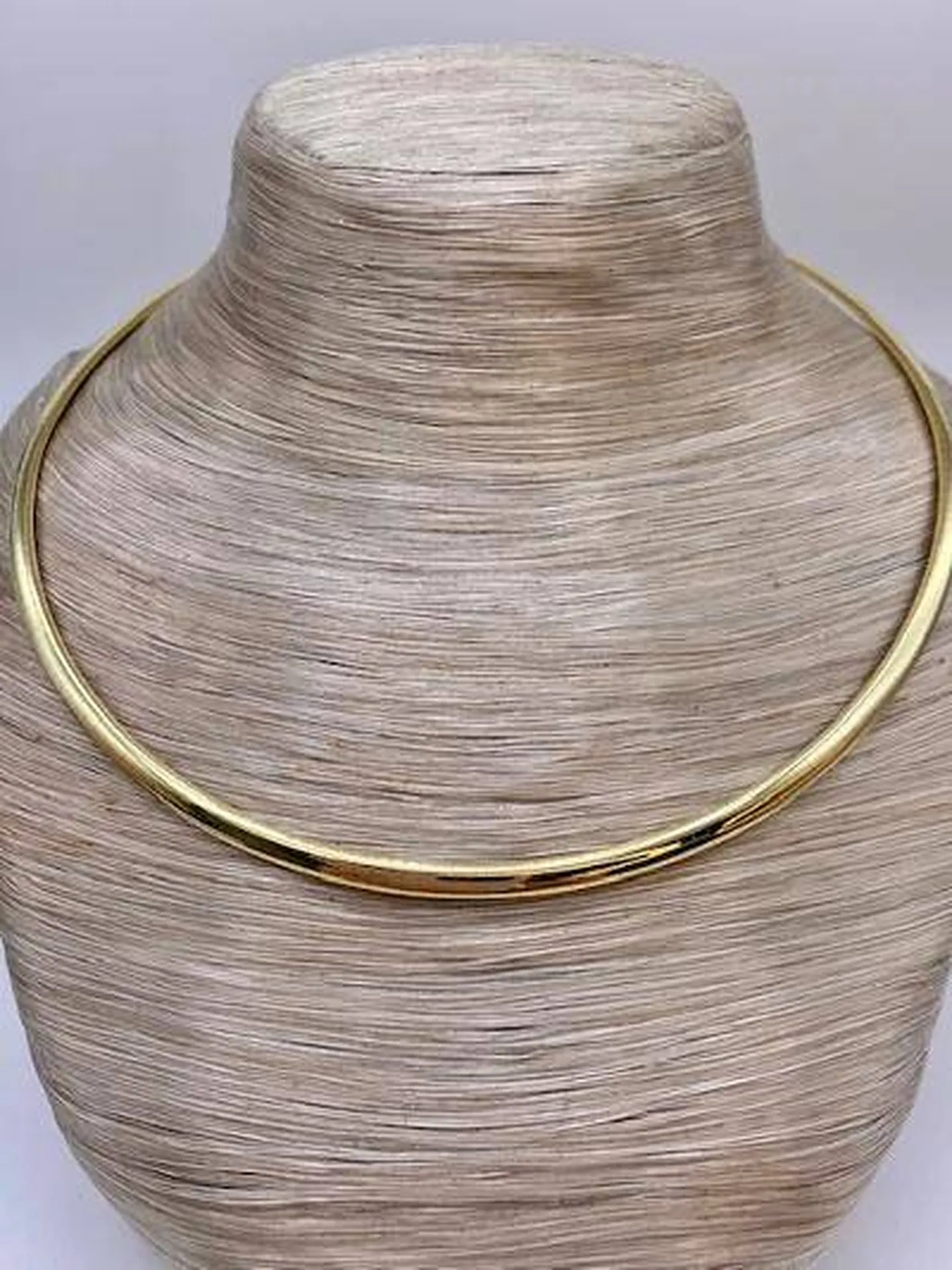 Collier omega or jaune 750/1000ème occasion Or Ligne La Teste Bassin d'Arcachon
