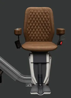 installation monte-escaliers haut de gamme UP Stairlift par 3 Baies avec devis gratuit à Riom près de Clermont-Ferrand (63)