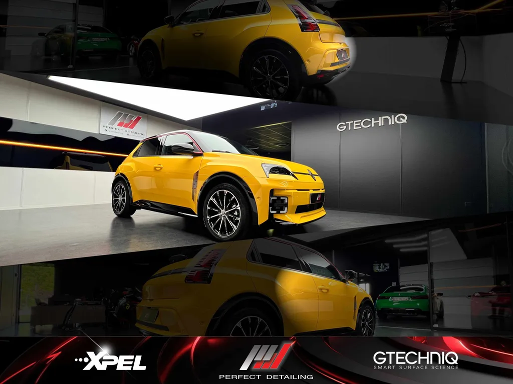 Renault R5 traitement céramique Gtechniq