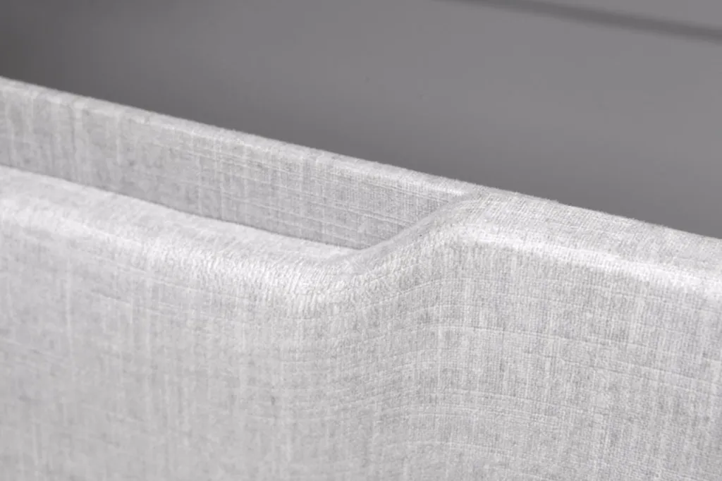Acheter un sommier coffre Nerea de chez YECOL en tissu avec personnalisation sur mesure à Caluire proche Villeurbanne