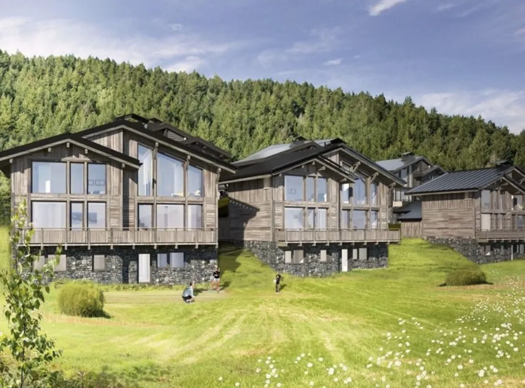 chalet individuel à la montagne