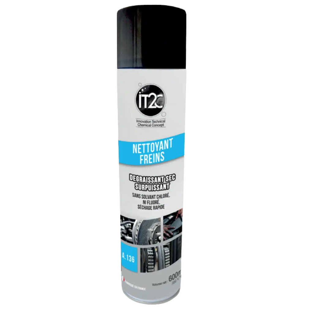 nettoyant freins dégraissant IT2C fabriqué en France 600ml