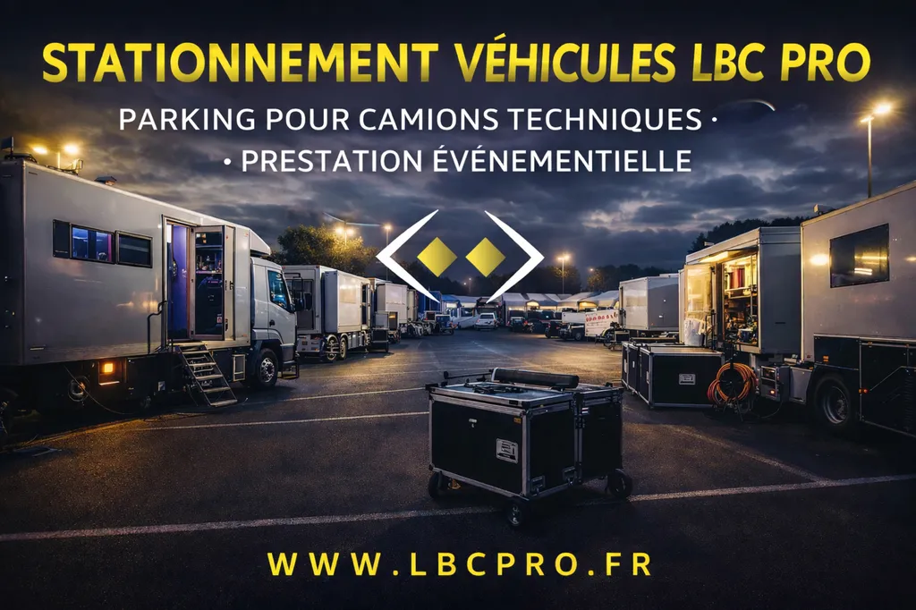 parking lbc pro events stationnement des camions