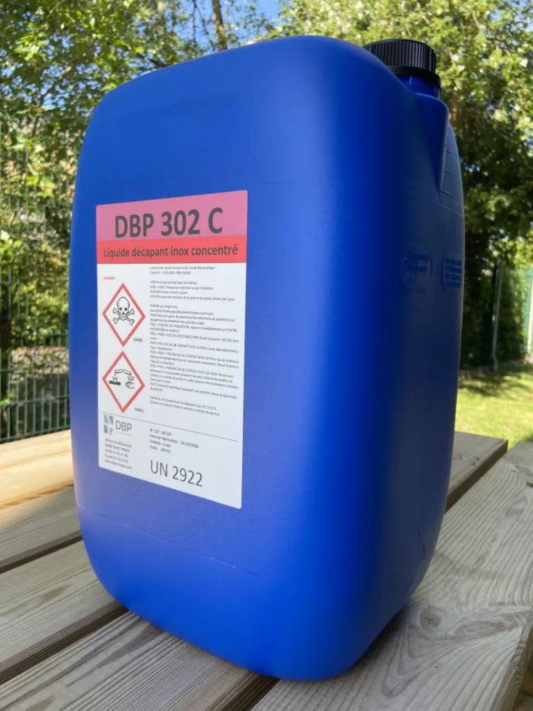 DBP 302 C - Produit de décapage liquide pour préserver la résistance à la corrosion - Guard (30)