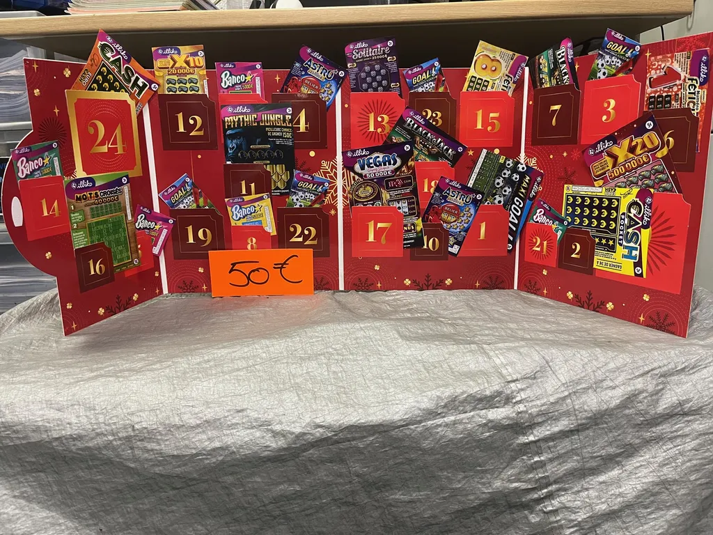 Venez découvrir nos calendriers de l'avent FDJ 2025 !