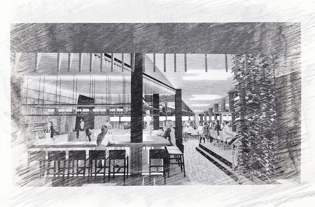 Étude d'aménagement et proposition d'ambiance pour un Bar-Brasserie à Gujan-Mestras