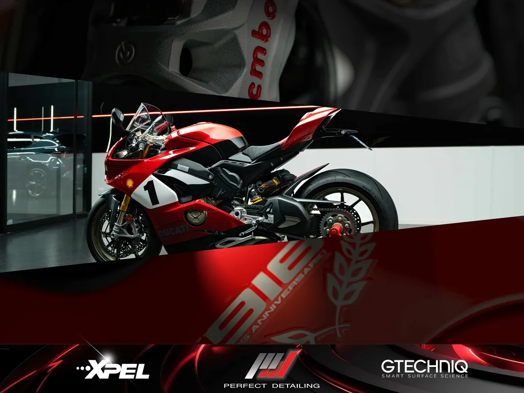 DUCATI PANIGALE V4S 916 ANNIVERSARIO - PPF ET CERAMIQUE - SECLIN 59