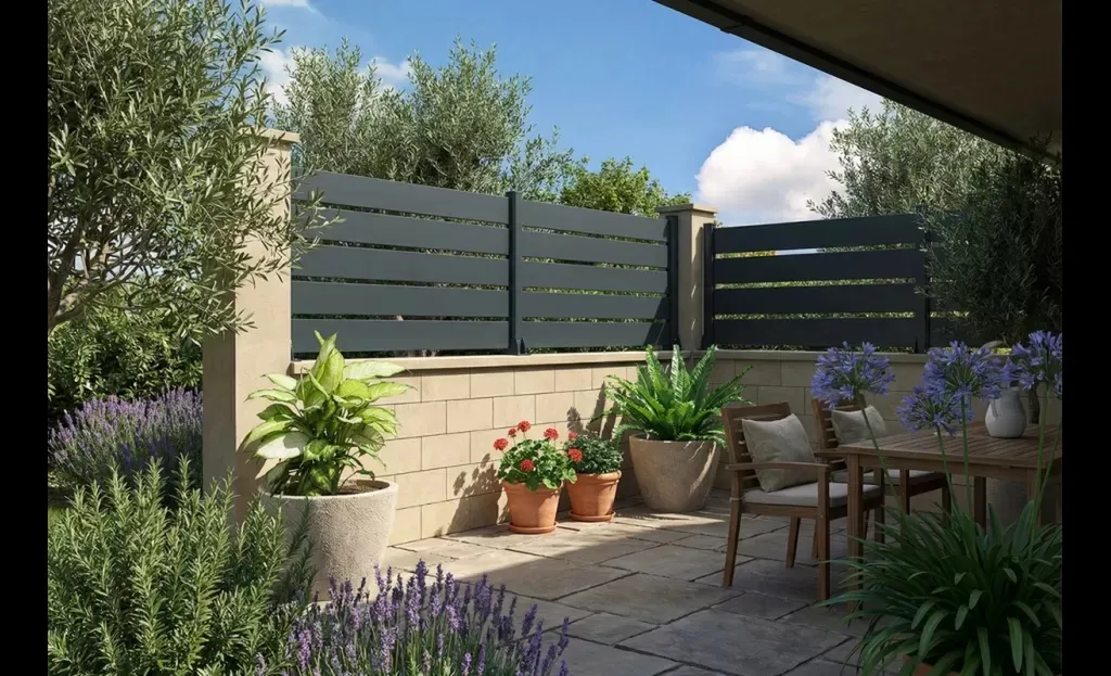 Clôtures aluminium pleines, ajourées, décoratives, garde-corps et barrières de piscine chez vous en Occitanie: pose & fourniture