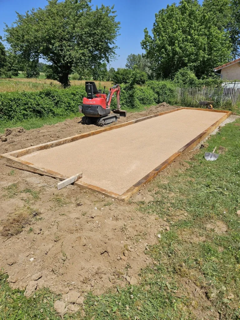 Création de terrain de pétanque à Lyon