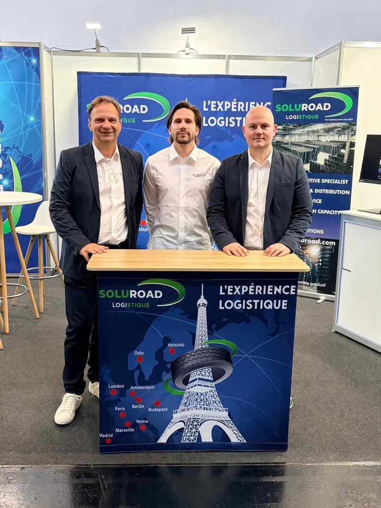 Les équipes Soluroad France se sont déplacées à Cologne en Allemagne pour le salon de l'industrie du pneumatique