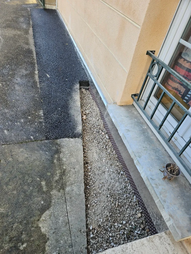 Travaux de drainage et aménagement extérieur à Lagnieu dans l'Ain par Durao TP