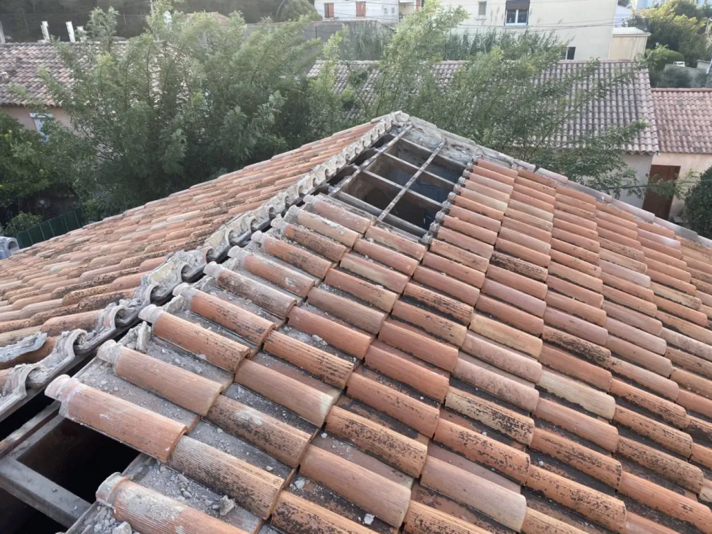 dépose toiture sur martigues