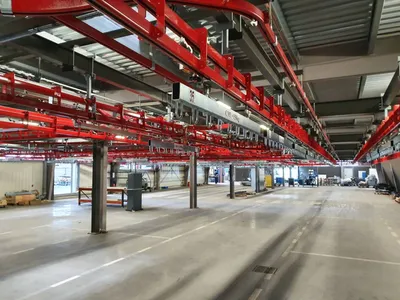 Programmation d'un convoyeur aérien avec un automate M340 Schneider Electric à Gaillac(81)