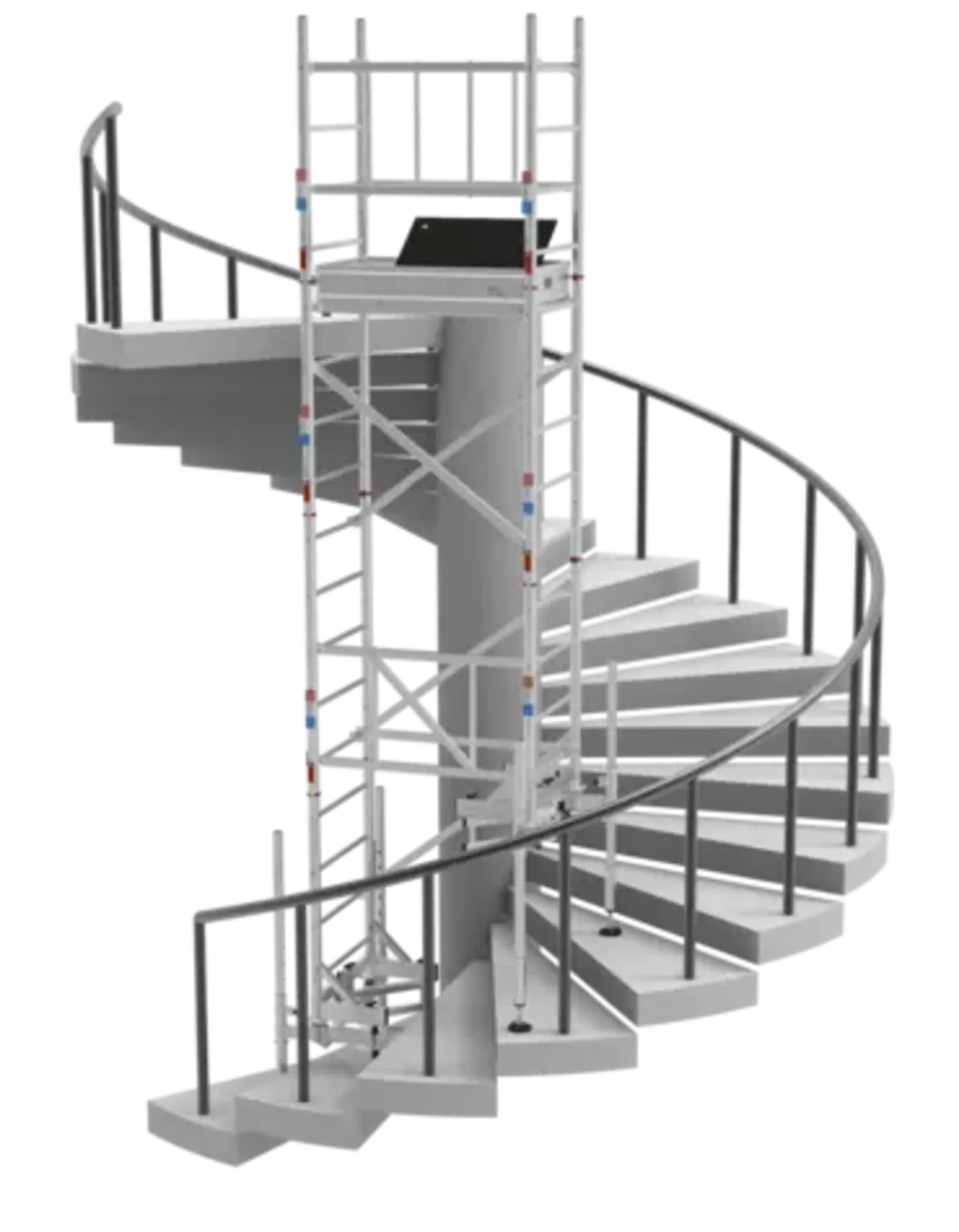 L'échafaudage Escalutop (marque ULTRALU) par Niveau4.com