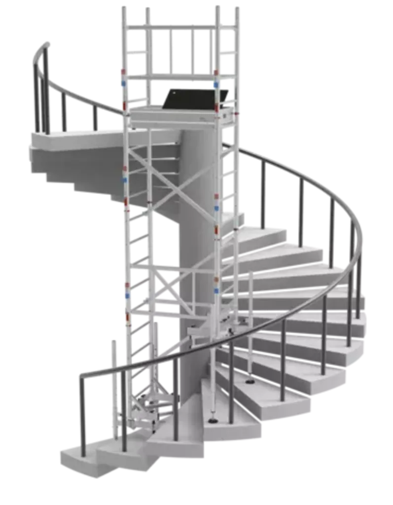 L'échafaudage Escalutop (marque ULTRALU) par Niveau4.com