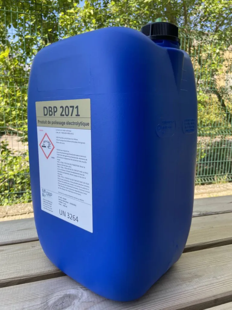 DBP 2071 - Produit pour le polissage électrolytique des métaux en inox - Orne (61)
