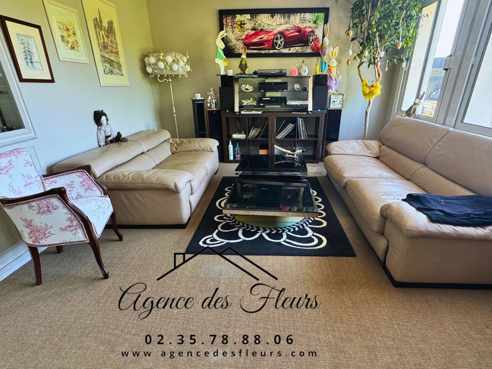 A vendre maison familiale de 243 m² édifiée sur un terrain de 749 m² sur la commune de MONTFORT SUR RISLE 27 290